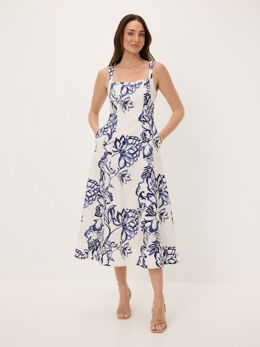 Kris Midi Dress                                                                                                                 