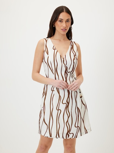 Illiana Wrap Dress                                                                                                              