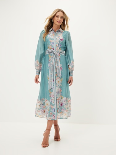 Vanessa Midi Shirt Dress                                                                                                        