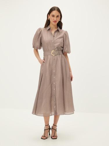 Stacy Check Shirt Dress                                                                                                         