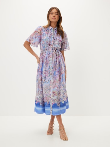 Zosia Midi Shirt Dress                                                                                                          