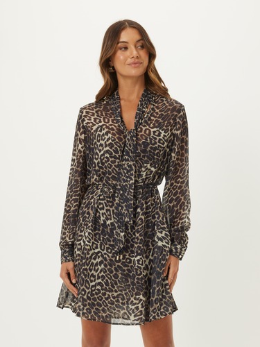 Marita Pussybow Dress                                                                                                           