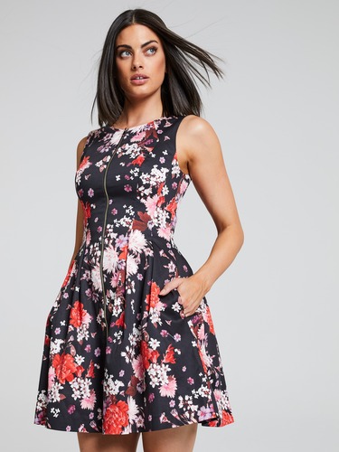 Everly Stitch Detail Knit Dress                                                                                                 