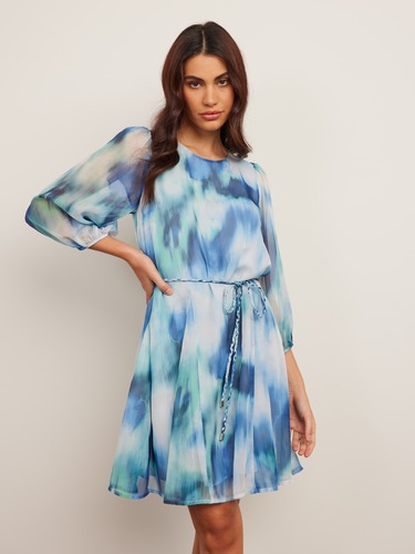 Emmy Puff Sleeve Dress                                                                                                          