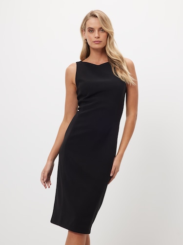 Rosie Boat Neck Pencil Dress                                                                                                    