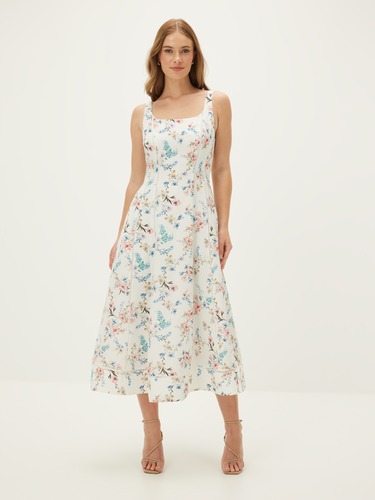 Nadine Midi Dress                                                                                                               