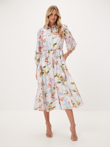 Pippa Midi Shirt Dress                                                                                                          