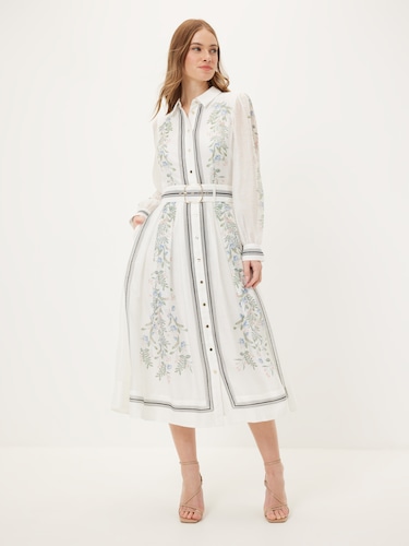 Penelope Midi Shirt Dress                                                                                                       