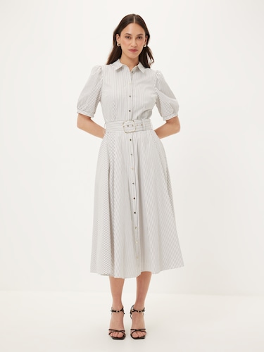 Channa Midi Shirt Dress                                                                                                         