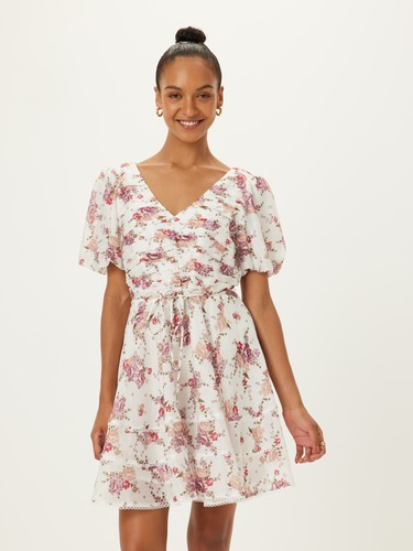 Charlie Tiered Short Dress                                                                                                      