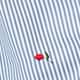 Navy Cherry Stripe