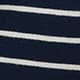Navy Snow Stripe