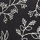 Black White Embroidery