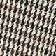 Brown Houndstooth