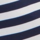 Navy White Stripe