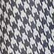 Navy Houndstooth
