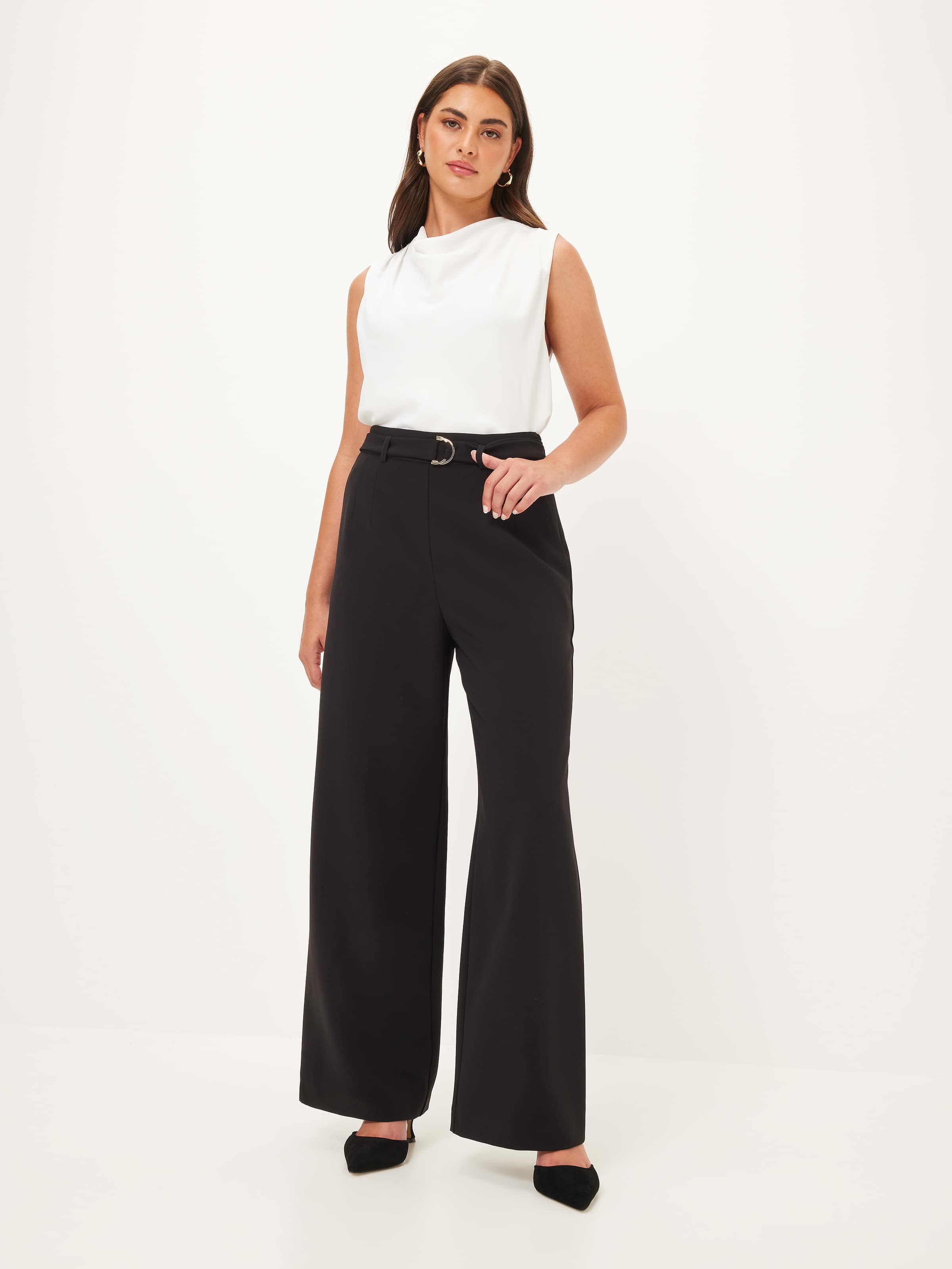 Petites Soho Wide Leg Pant - Portmans Online