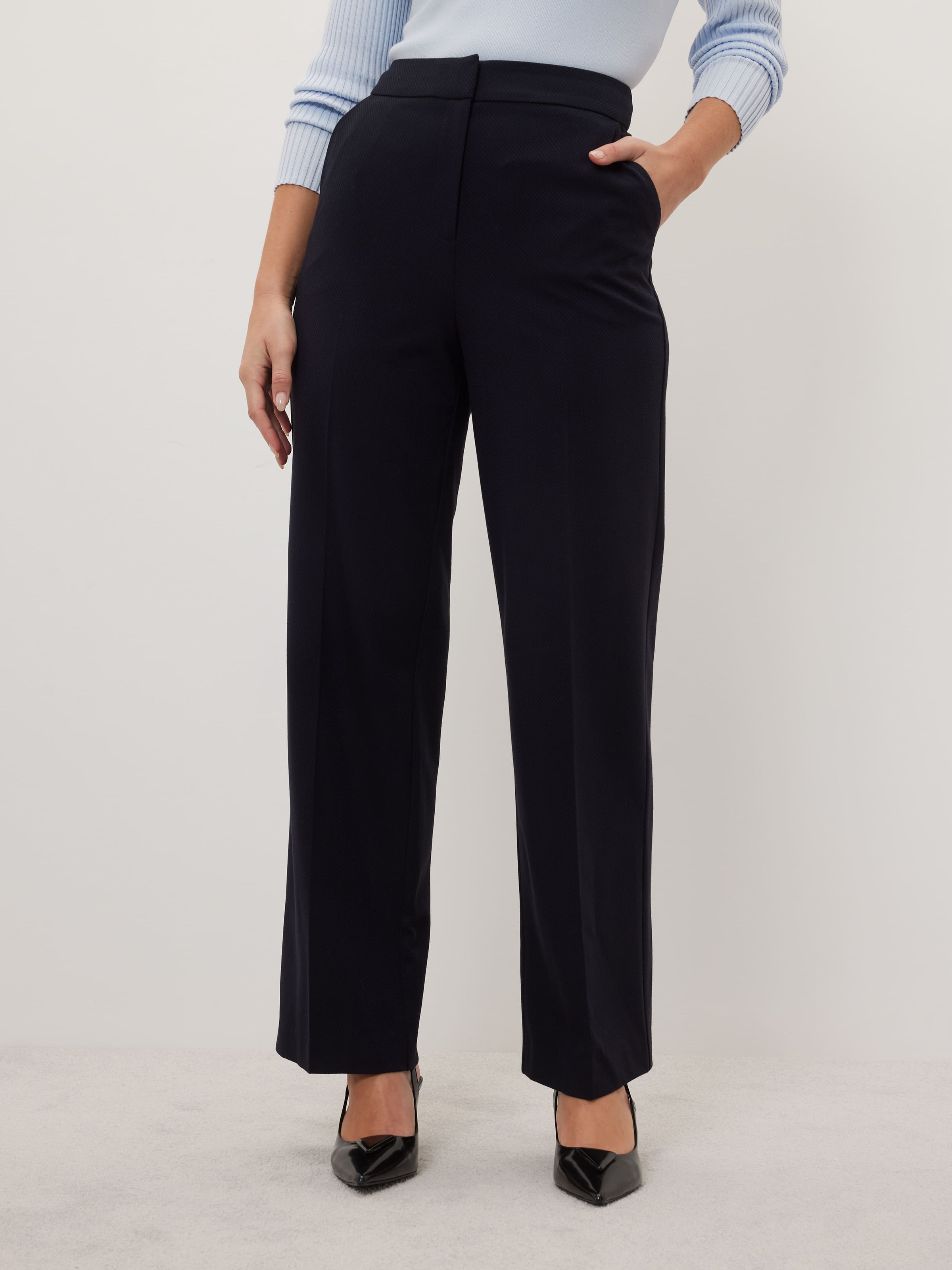 Circle Back Navy Suit Pant Portmans Online