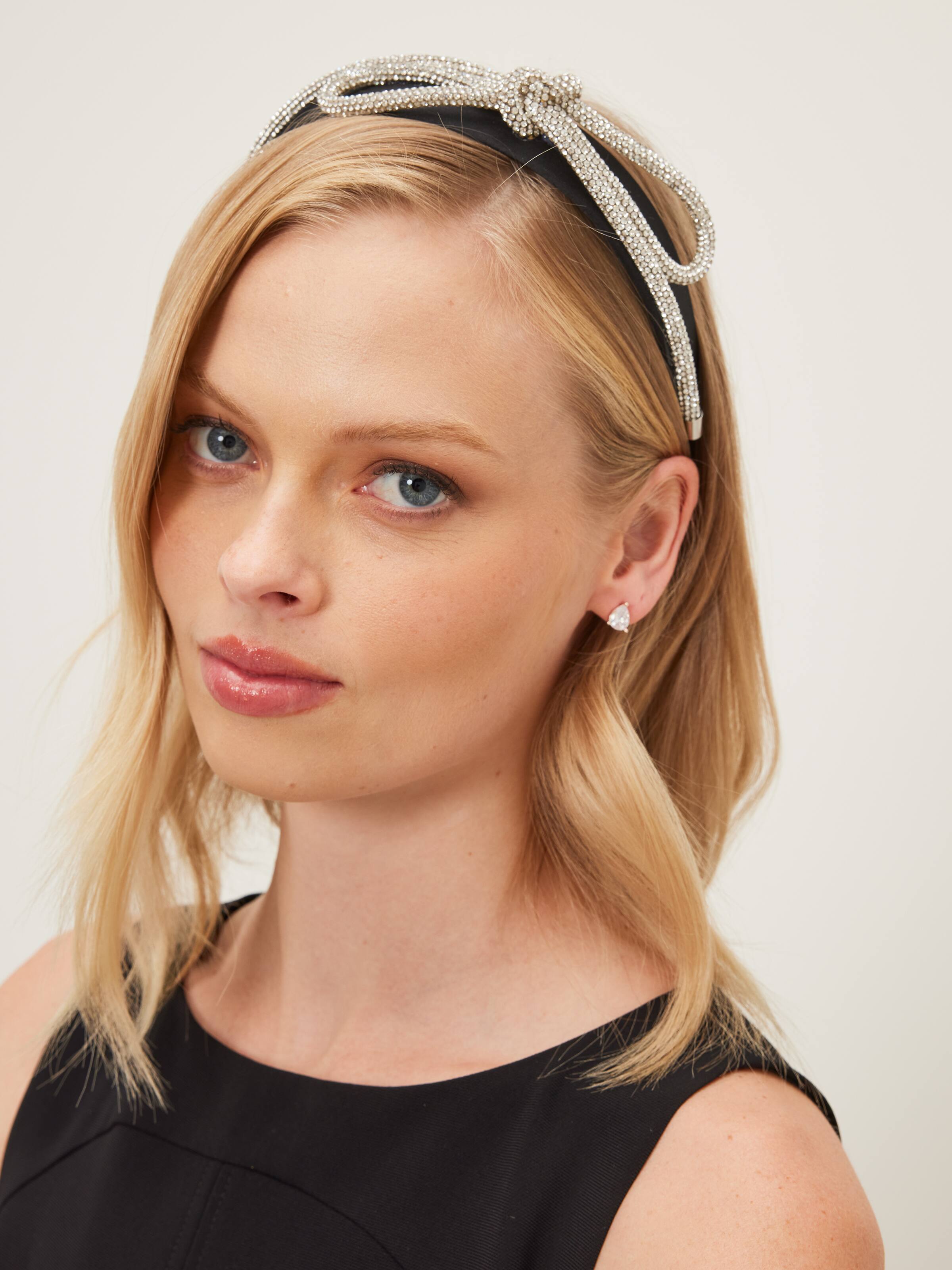 Satin Jewel Bow Headband Portmans Online