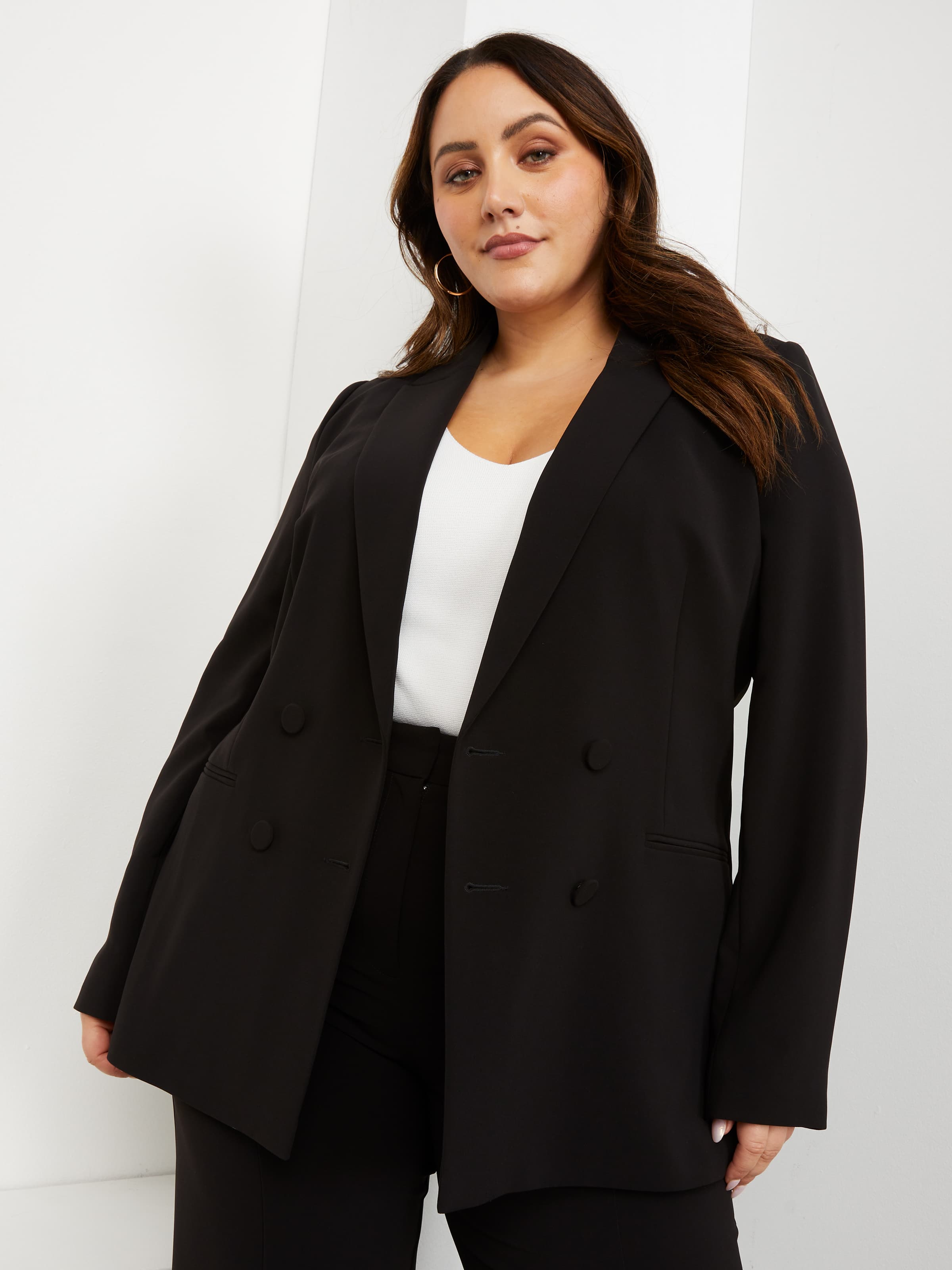 Curve Boyfriend Blazer - Portmans Online