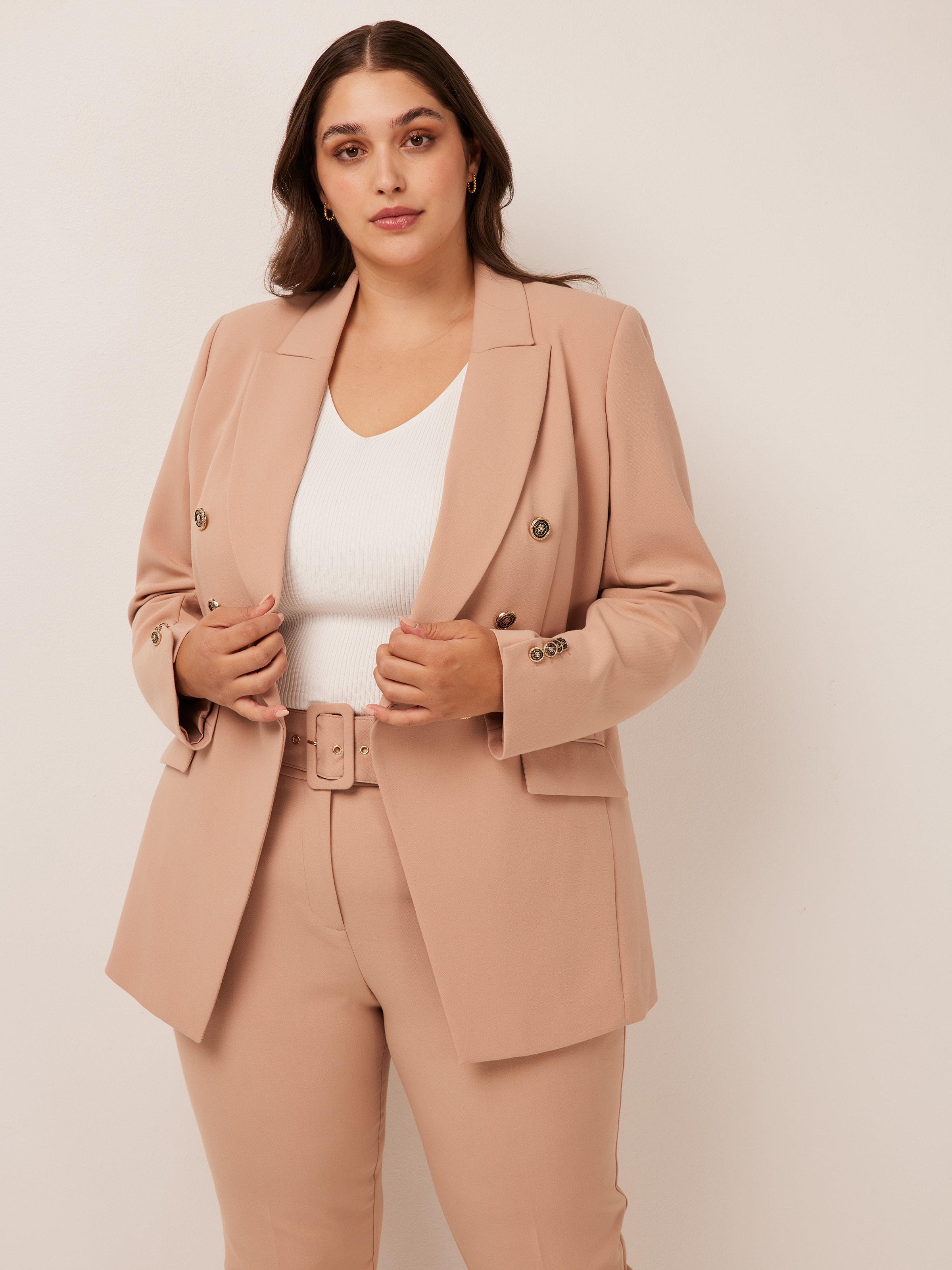 Curve Lead The Way Blazer Rugby Tan - Portmans Online