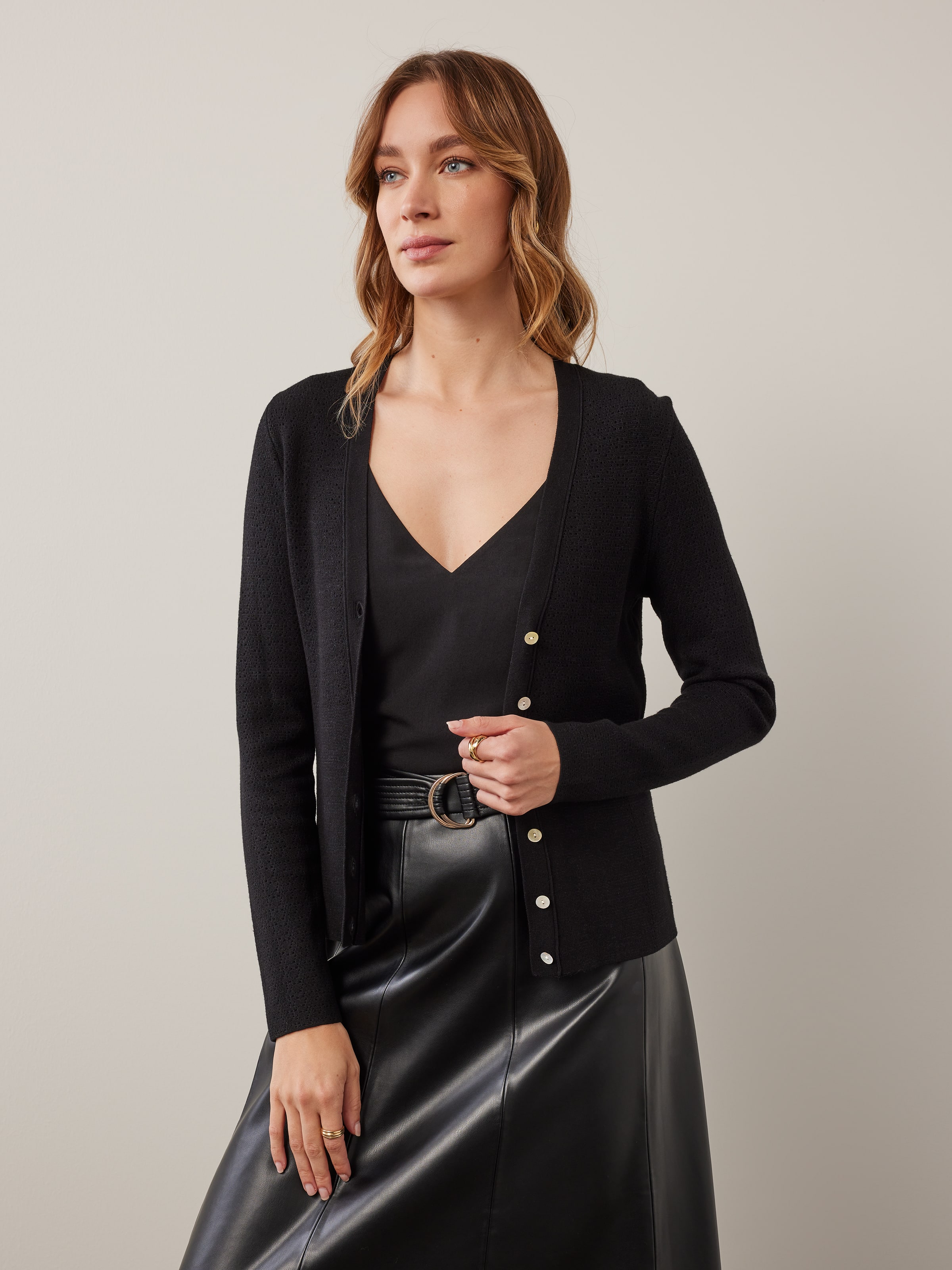 Paris Pointelle Cardigan Portmans Online