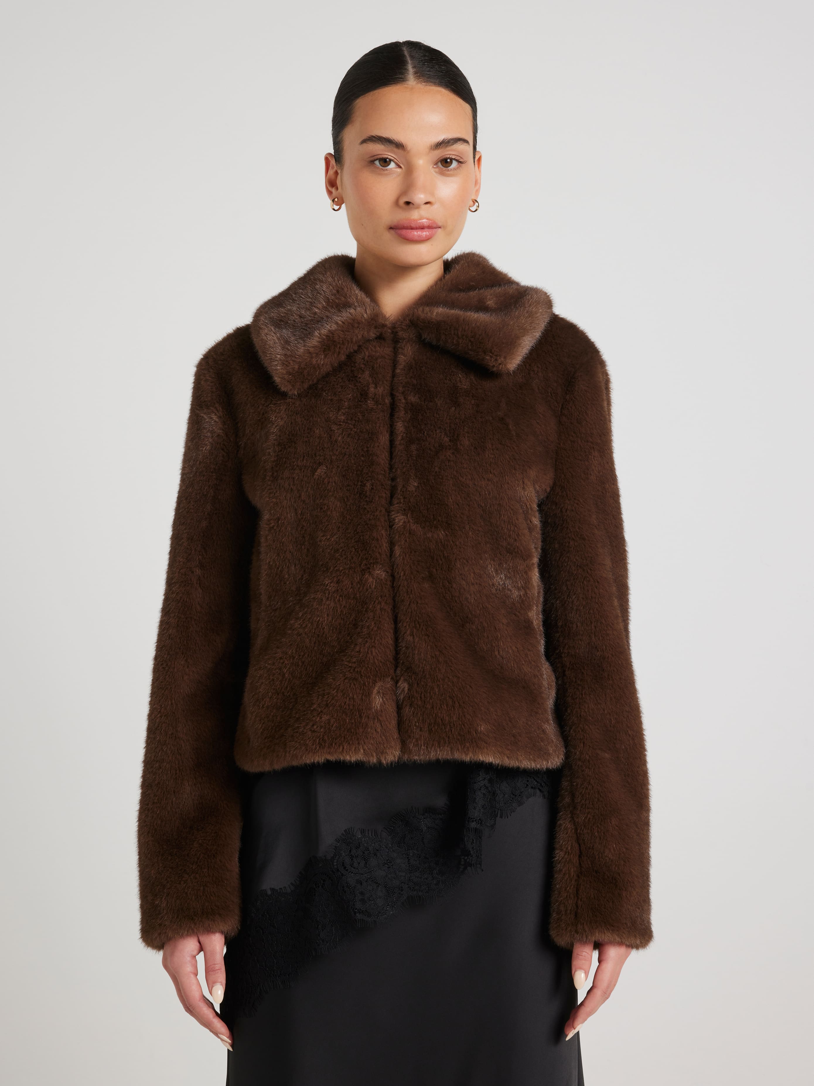 Jacket Felicity Rrq Felicity Short Fur Chubby Jacket - Portmans Online
