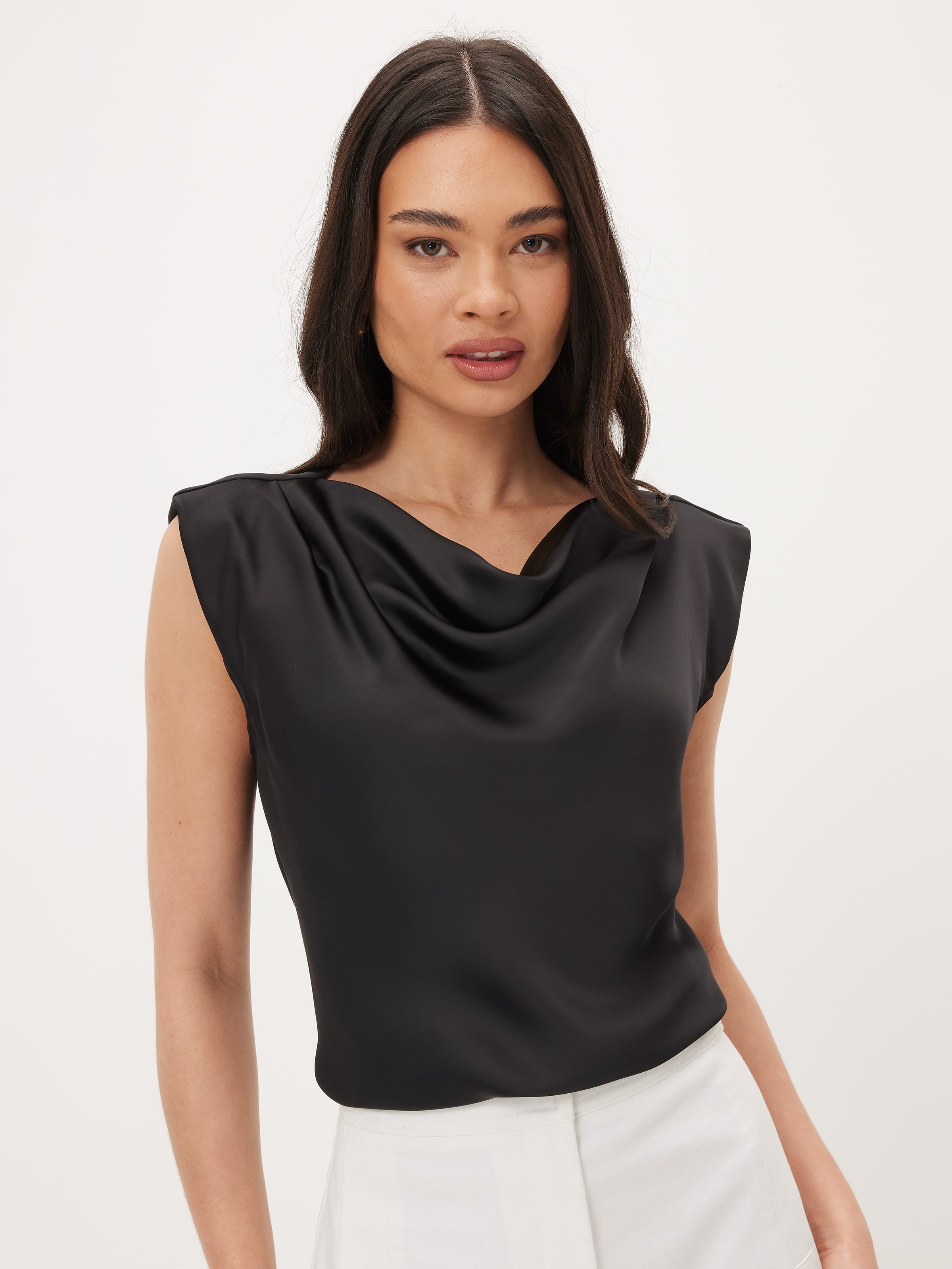 Sammy Satin Cami Black - Portmans Online