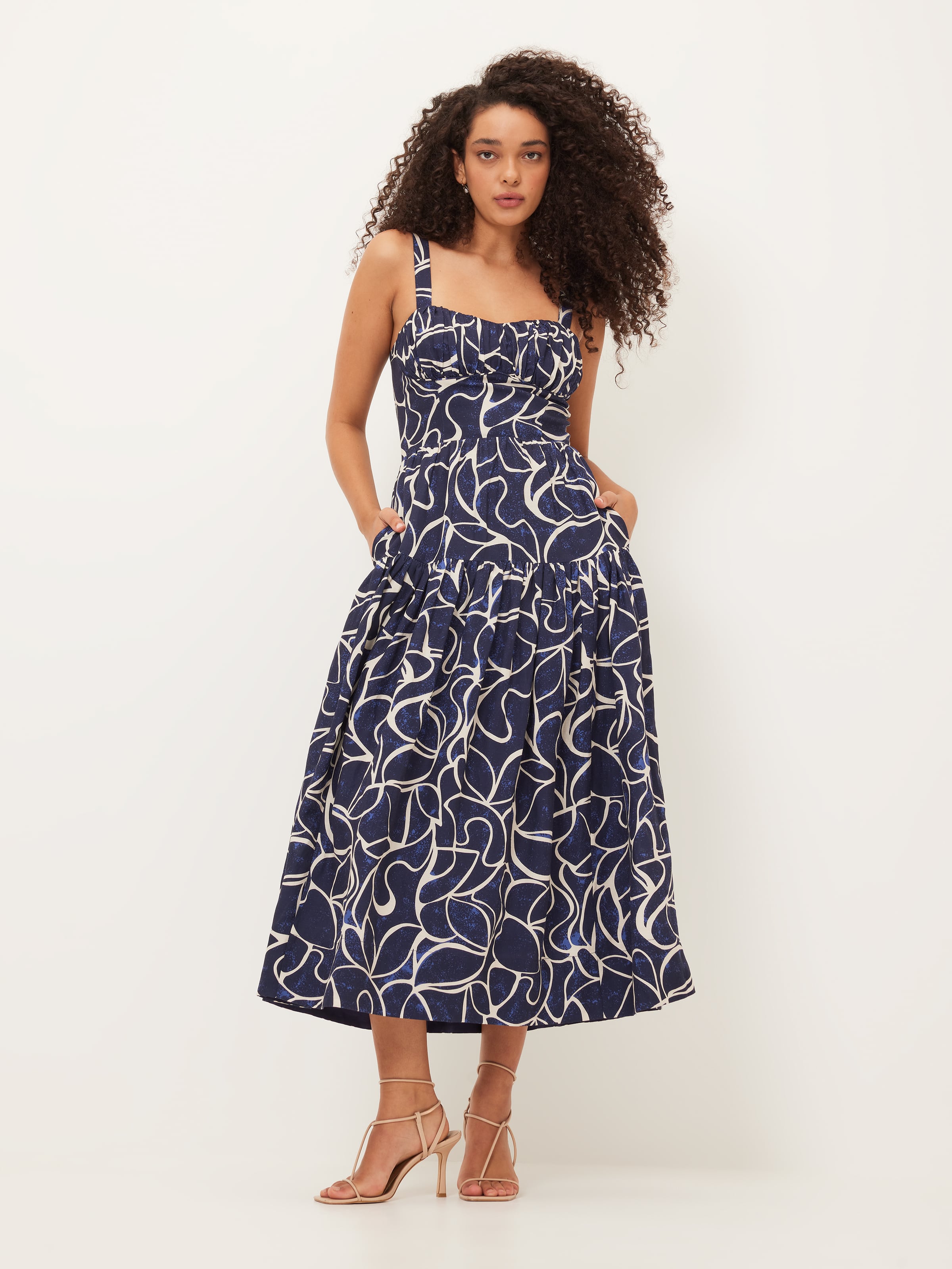 Tara Vao Abstract Dress