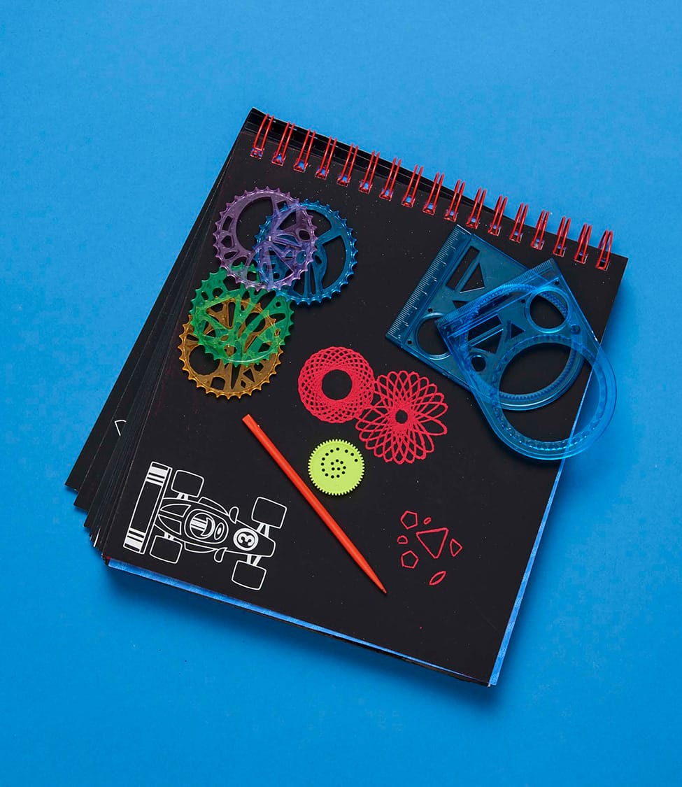 Spiral N Scratch Activity Book